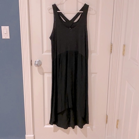 Anthropologie Sleeveless Cross-Back Hi-Lo Dress - Picture 1 of 5